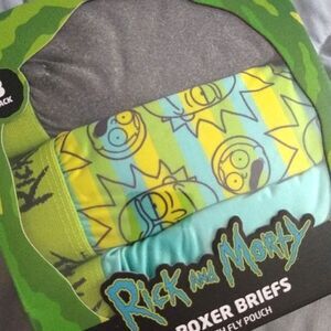 Adult Swim Rick and Morty Boxer Briefs